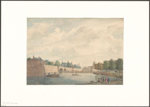 View of the Weteringpoort from the Singel