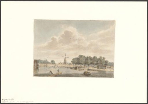 View of the Weteringpoort from the Buitensingel