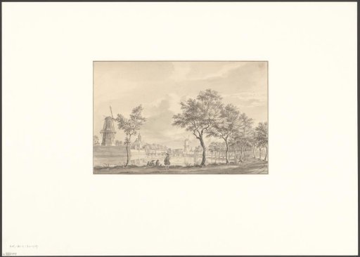 View of the Utrecht Gate from the Singel.