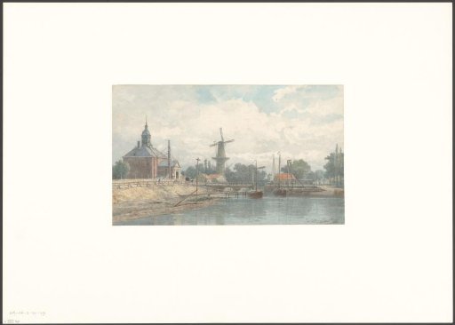View of the Utrecht Gate from the Singel.