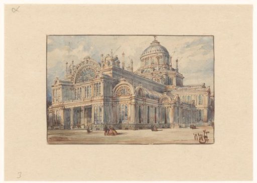 View of the Palace for Industry