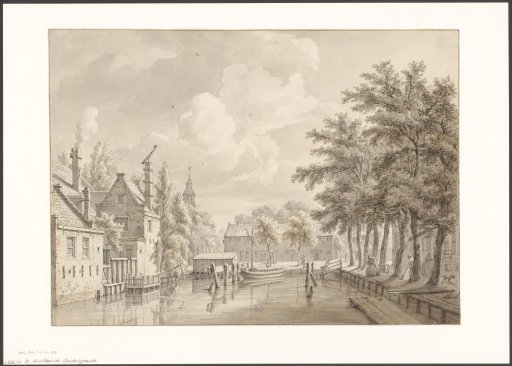 View of the Amstel Canal