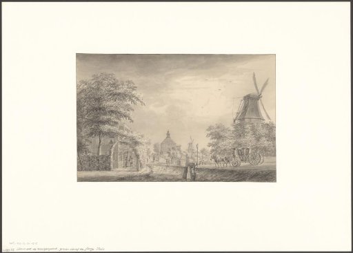 View of the Weesperpoort, Seen from the Hogesluis