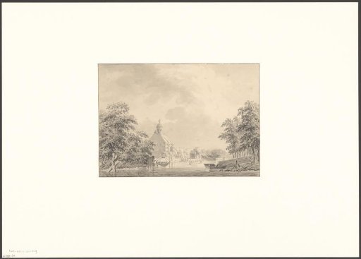 View of the old Muiderpoort from the Plantage Muidergracht