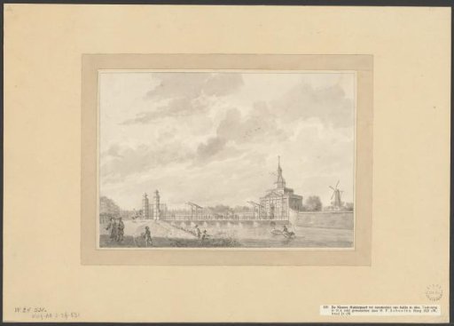 View of the Second Muiderpoort
