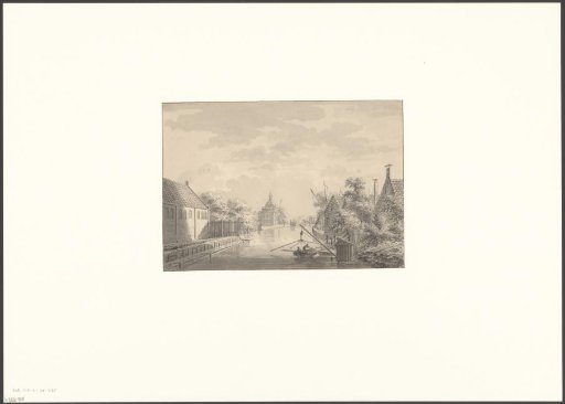 View of the Muiderpoort from the Plantage Muidergracht