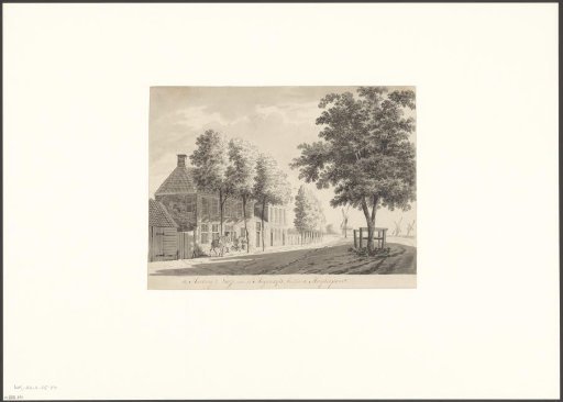View of the inn Het Vosje on the Zeeburgerdijk
