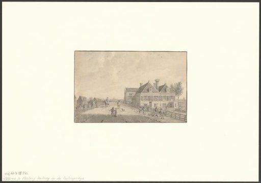 View of the Inn Zeeburg on the Zeeburgerdijk