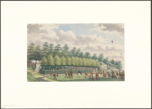 View of the Oosterpark on the Linnaeusstraat