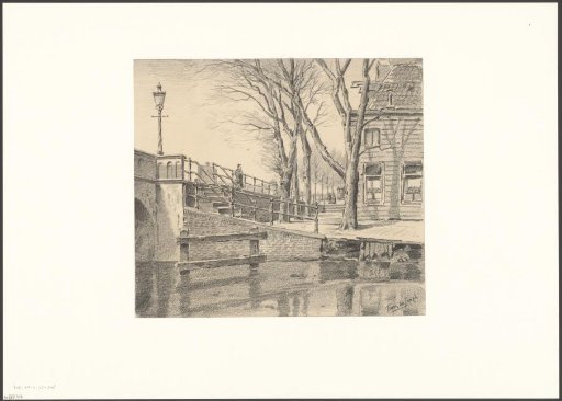 View of the Schollenbrug, Corner of the Fishermen's Path