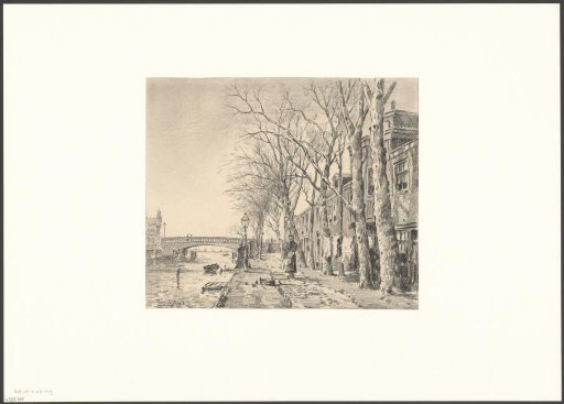 View of the Fishermen's Path and the Schollenbrug