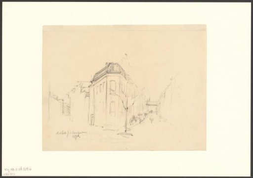 View of the Gerard Doustraat, corner of the Tweede Jacob van Campenstraat