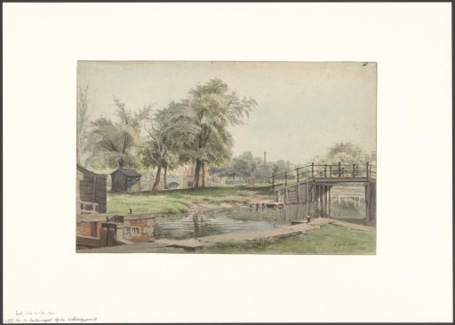 View of the Singel near the Weteringpoort