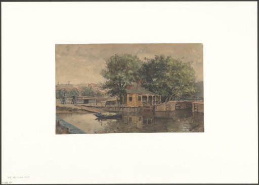 View of the Polderhuis on the Stadhouderskade