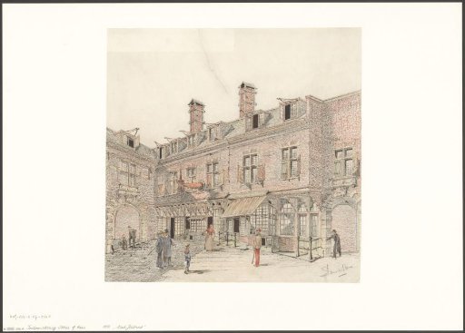 Design for Oud Holland, part of the World Exhibition for the Hotel and Travel Industry 1895