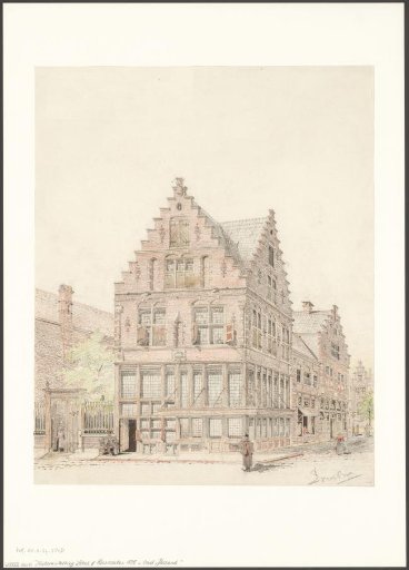 Unexecuted design for Old Holland, part of the World Exhibition for the Hotel and Travel Industry 1895