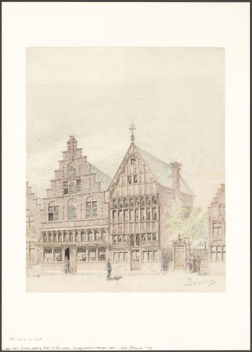 Unexecuted design for Old Holland, part of the World Exhibition for the Hotel and Travel Industry 1895