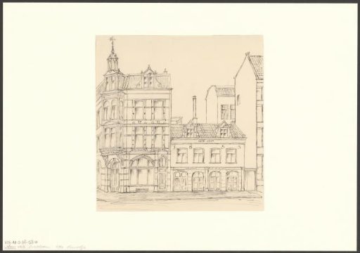 View of the Inn Het Eerste Stuivertje on the Overtoom
