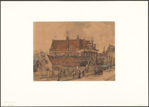 View of the home De Eendragt on the Overtoom