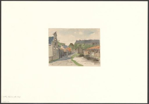 View of the Wolfsweg looking towards the Marnixstraat