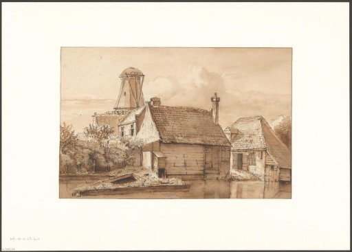 View of mill Het Blok