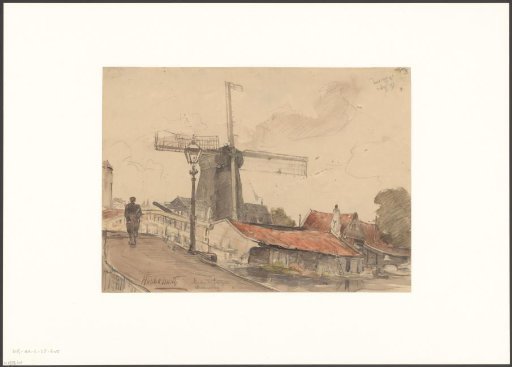 View of mill De Jager on the Middenweg