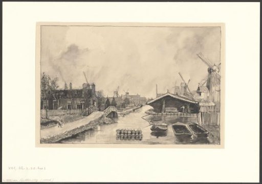 View of the Middenweg