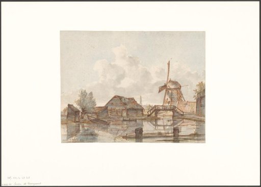 View of mill De Haan