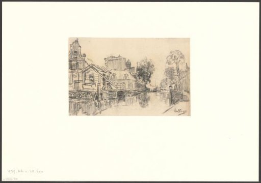View of the Overtoomse Sluis