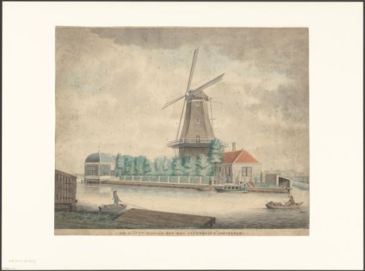 View of the Rasphuis Mill