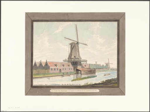 View of the Rasphuis Mill