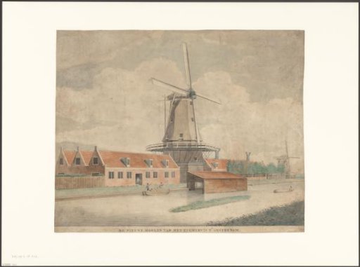 View of the Rasphuis Mill