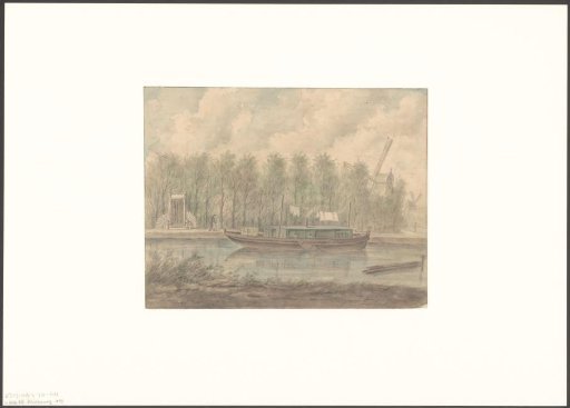 View of mills De Otter and Het Luipaard from the Middenweg