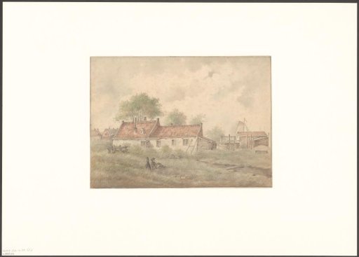 View of the rear of the second Vinkenbuurt