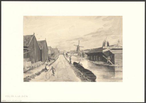 View of the Middenweg