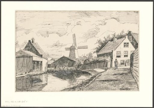 View of the Achterweg
