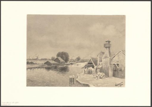 View of the Kostverlorenvaart