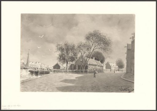 View of the Shipyard at the Kostverlorenvaart