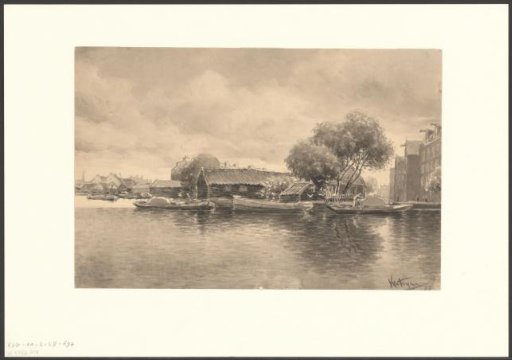 View of the Shipyard on the Kostverlorenvaart