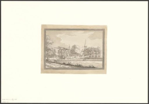 View of a bridge, possibly near Sloterdijk