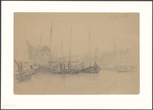 View of the Damrak looking towards the Old Bridge