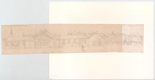 View of the old post office on the Dam