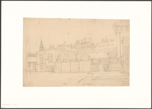 View of the Grain Exchange on the Damrak