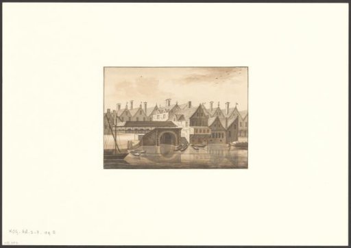 View of the Fish Market at the Dam