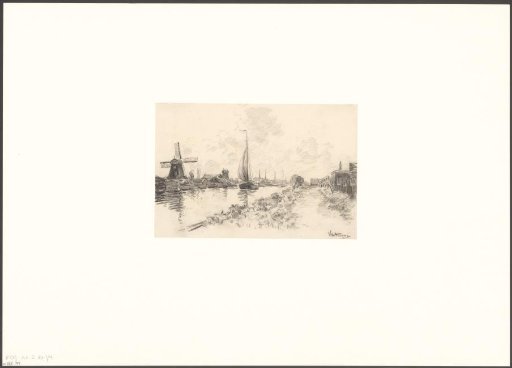 View of the Kostverlorenvaart from the Buyskade