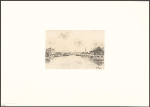 View of the Noorderhaven from the Buyskade