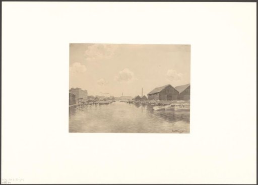 View of the Noorderhaven from the Buyskade
