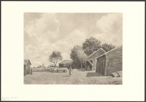 View of the Grounds of Roos on the Kostverlorenvaart