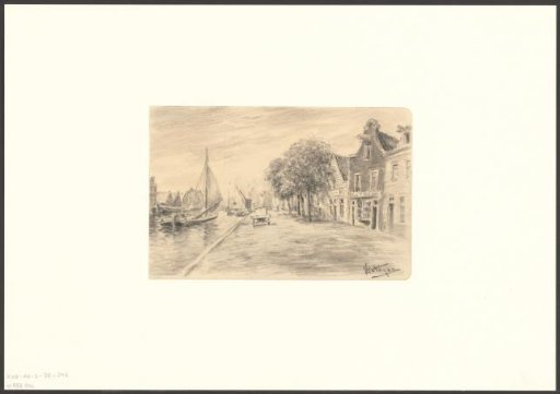View of the Baarsjesweg on the Kostverlorenvaart