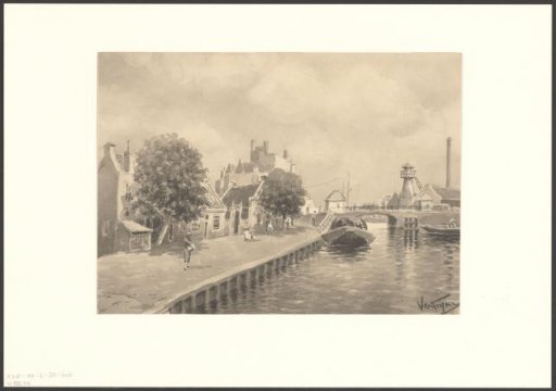 View of the Baarsjesweg on the Kostverlorenvaart